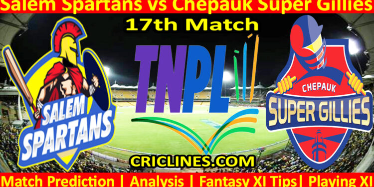 Today Match Prediction-SS vs CSG-TNPL T20 2025-17th Match-Who Will Win