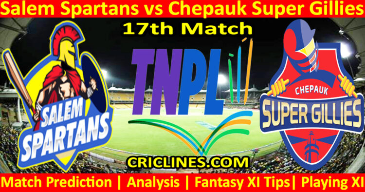 Today Match Prediction-SS vs CSG-TNPL T20 2025-17th Match-Who Will Win