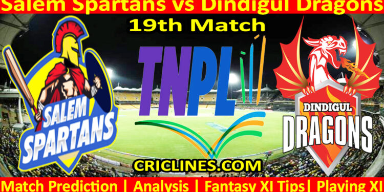 Today Match Prediction-SS vs DID-TNPL T20 2025-19th Match-Who Will Win