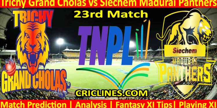 Today Match Prediction-TGC vs SMP-TNPL T20 2025-23rd Match-Who Will Win