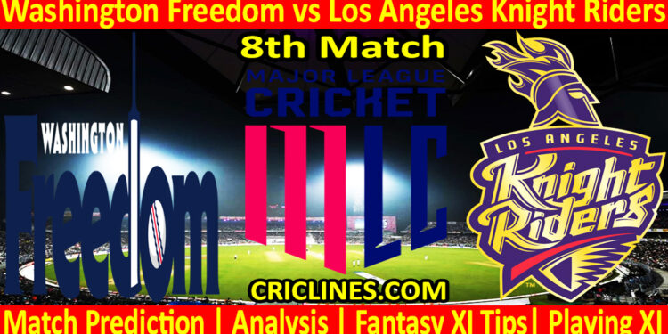 Today Match Prediction-WAF vs LAKR-MLC T20 2025-8th Match-Who Will Win