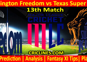 Today Match Prediction-WAF vs TSK-MLC T20 2025-13th Match-Who Will Win