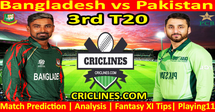 BAN vs PAK-Today Match Prediction-Dream11-3rd T20 2025-Who Will Win