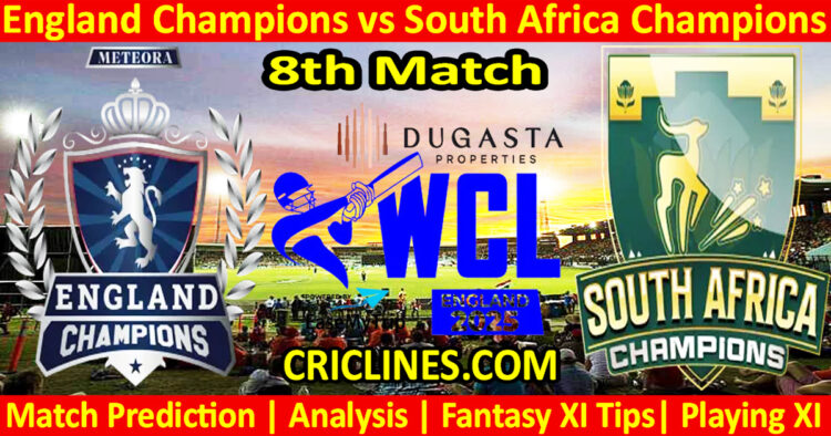 ENGC vs SAC-Today Match Prediction-WCL T20 2025-8th Match-Who Will Win