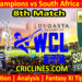 ENGC vs SAC-Today Match Prediction-WCL T20 2025-8th Match-Who Will Win