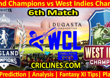 ENGC vs WIC-Today Match Prediction-WCL T20 2025-6th Match-Who Will Win