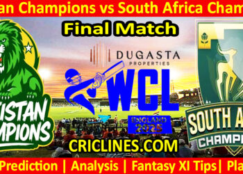 PAKC vs SAC-Today Match Prediction-WCL T20 2025-Final Match-Who Will Win