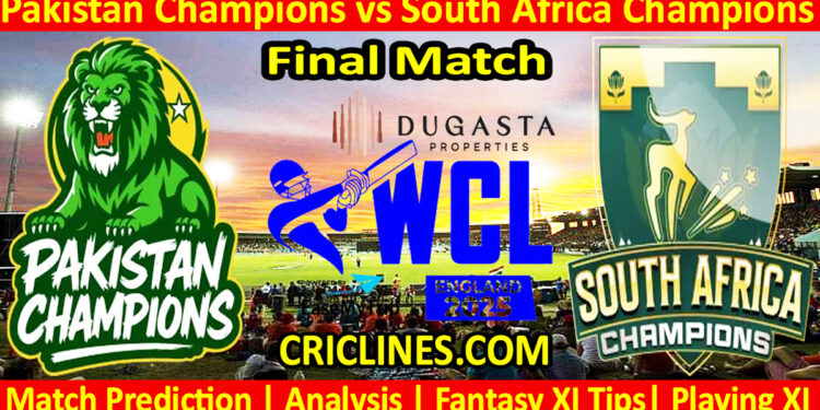 PAKC vs SAC-Today Match Prediction-WCL T20 2025-Final Match-Who Will Win