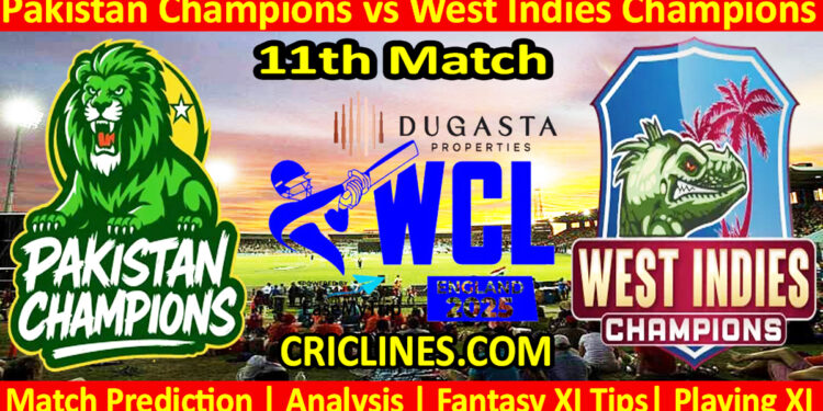PAKC vs WIC-Today Match Prediction-WCL T20 2025-11th Match-Who Will Win