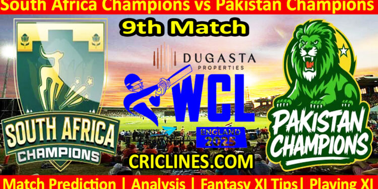 SAC vs PAKC-Today Match Prediction-WCL T20 2025-9th Match-Who Will Win