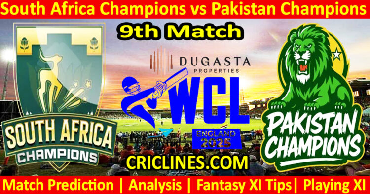 SAC vs PAKC-Today Match Prediction-WCL T20 2025-9th Match-Who Will Win