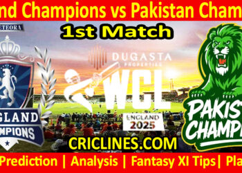 Today Match Prediction-ENGC vs PAKC-WCL T20 2025-1st Match-Who Will Win