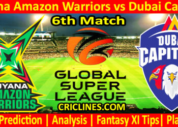 Today Match Prediction-GAW vs DC-Dream11-GSL T20-2025-6th Match-Who Will Win