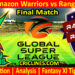 Today Match Prediction-GAW vs RR-Dream11-GSL T20-2025-Final Match-Who Will Win