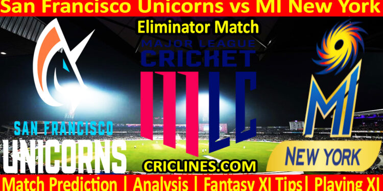 Today Match Prediction-SFU vs MINY-MLC T20 2025-Eliminator Match-Who Will Win