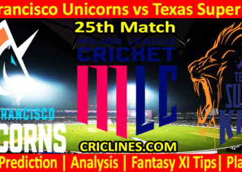Today Match Prediction-SFU vs TSK-MLC T20 2025-25th Match-Who Will Win