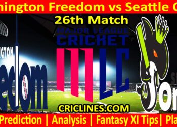 Today Match Prediction-WAF vs SO-MLC T20 2025-26th Match-Who Will Win
