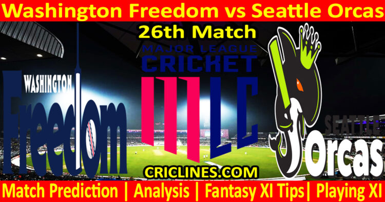 Today Match Prediction-WAF vs SO-MLC T20 2025-26th Match-Who Will Win