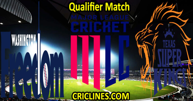 Today Match Prediction-Washington Freedom vs Texas Super Kings-MLC T20 2025-Qualifier Match-Who Will Win