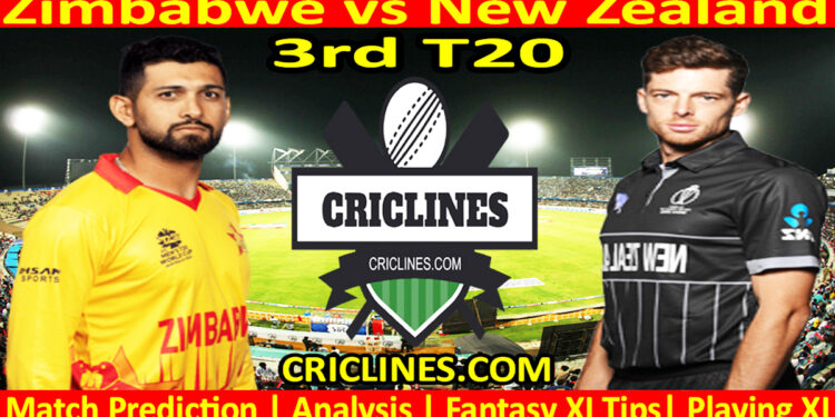 Today Match Prediction-ZIM vs NZL-Dream11-T20 Tri-Series 2025-3rd Match-Who Will Win