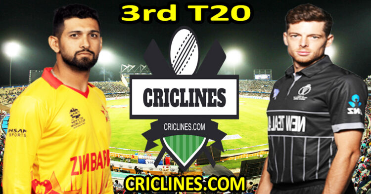 Today Match Prediction-Zimbabwe vs New Zealand-Dream11-T20 Tri-Series 2025-3rd Match-Who Will Win