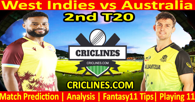 WI vs AUS-Today Match Prediction-2nd T20-2025-Who Will Win