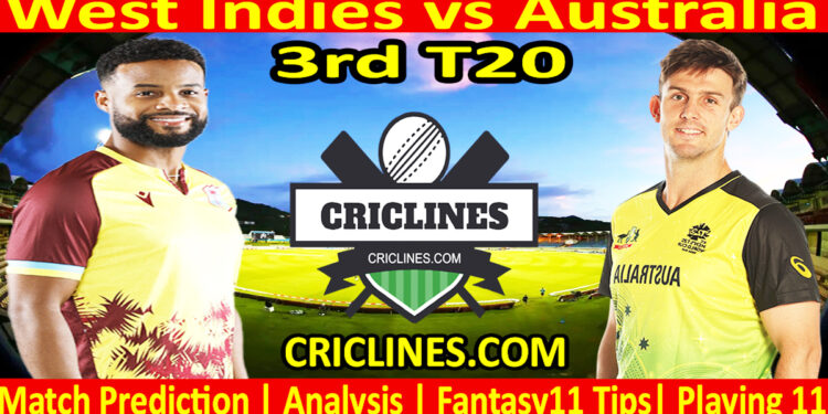 WI vs AUS-Today Match Prediction-3rd T20-2025-Who Will Win