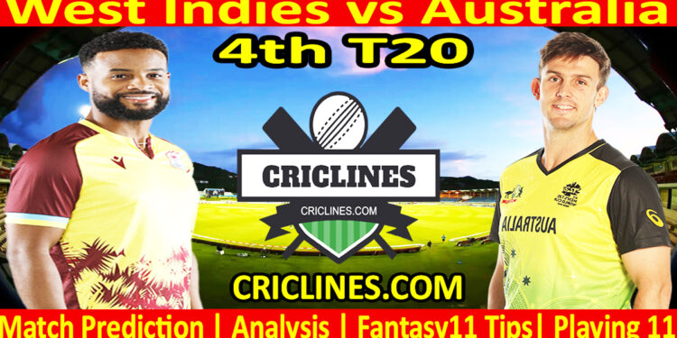 WI vs AUS-Today Match Prediction-4th T20-2025-Who Will Win