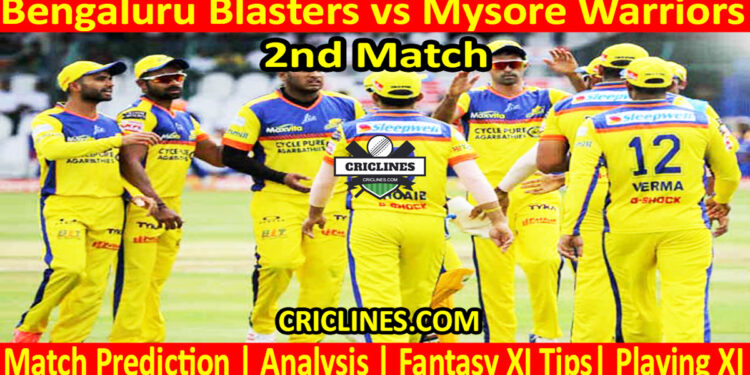 BBS vs MWS-Today Match Prediction-Dream11-Maharaja Trophy KSCA T20-2025-2nd Match-Who Will Win