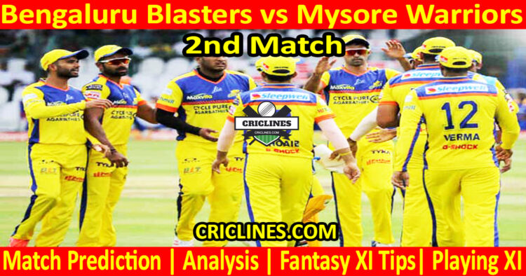 BBS vs MWS-Today Match Prediction-Dream11-Maharaja Trophy KSCA T20-2025-2nd Match-Who Will Win