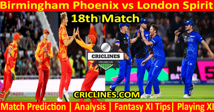 BPX vs LNS-Today Match Prediction-The Hundred League-2025-18th Match-Who Will Win