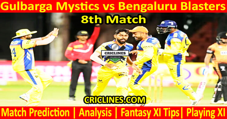GMS vs BBS-Today Match Prediction-Dream11-Maharaja Trophy KSCA T20-2025-8th Match-Who Will Win