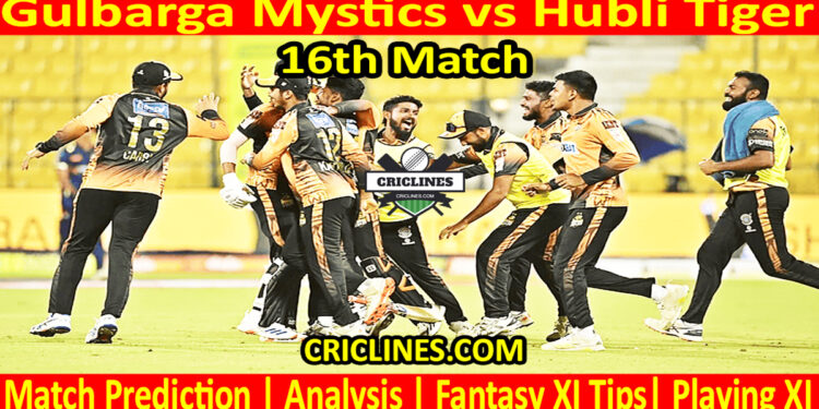 GMS vs HTS-Today Match Prediction-Dream11-Maharaja Trophy KSCA T20-2025-16th Match-Who Will Win