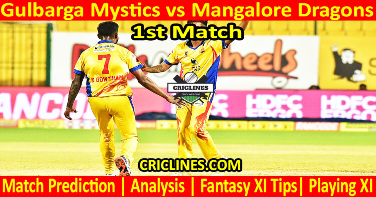 GMS vs MDS-Today Match Prediction-Dream11-Maharaja Trophy KSCA T20-2025-1st Match-Who Will Win