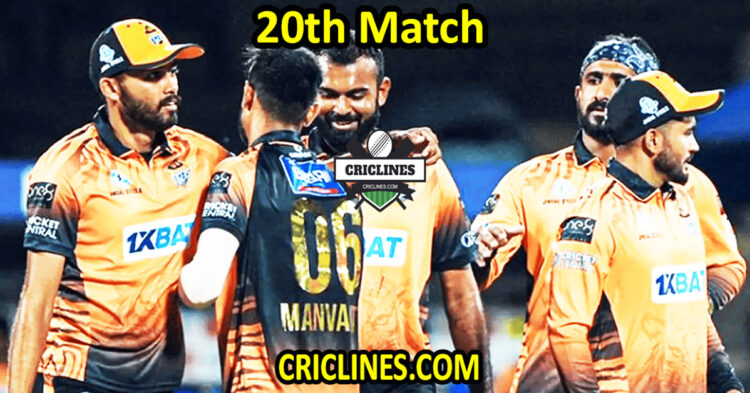 Hubli Tigers vs Bengaluru Blasters-Today Match Prediction-Dream11-Maharaja Trophy KSCA T20-2025-20th Match-Who Will Win