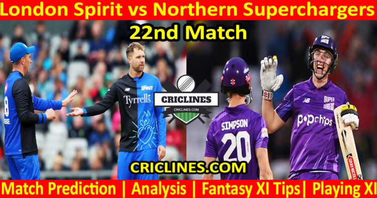 LNS vs NSG-Today Match Prediction-The Hundred League-2025-22nd Match-Who Will Win