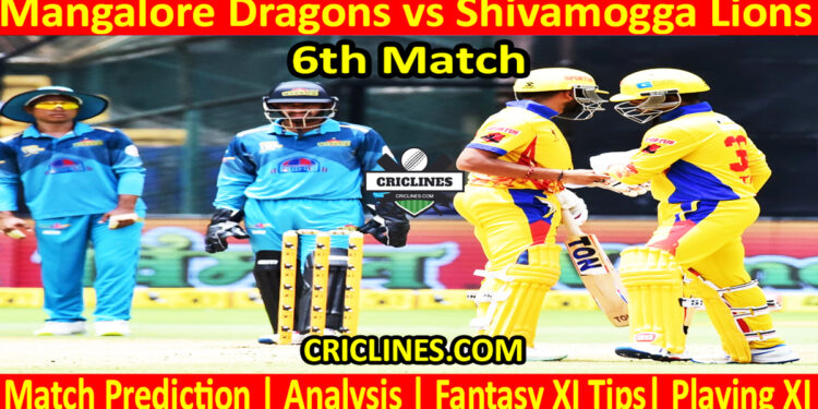 MDS vs SLS-Today Match Prediction-Dream11-Maharaja Trophy KSCA T20-2025-6th Match-Who Will Win