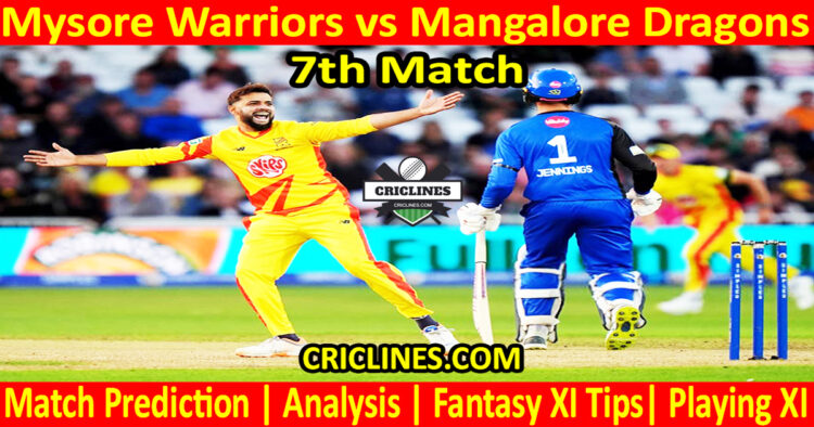 MWS vs MDS-Today Match Prediction-Dream11-Maharaja Trophy KSCA T20-2025-7th Match-Who Will Win