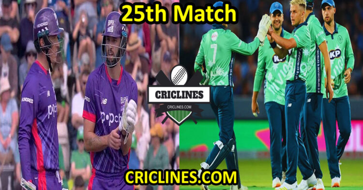 Northern Superchargers vs Oval Invincibles-Today Match Prediction-The Hundred League-2025-25th Match-Who Will Win