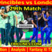OVI vs LNS-Today Match Prediction-The Hundred League-2025-29th Match-Who Will Win