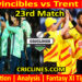 OVI vs TRS-Today Match Prediction-The Hundred League-2025-23rd Match-Who Will Win
