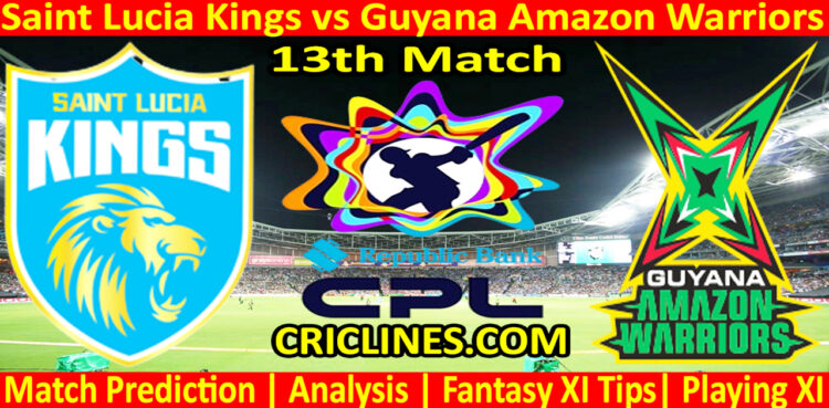 SLK vs GAW-Today Match Prediction-CPL T20 2025-11th Match-Who Will Win