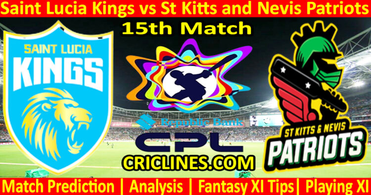 SLK vs SNP-Today Match Prediction-CPL T20 2025-15th Match-Who Will Win