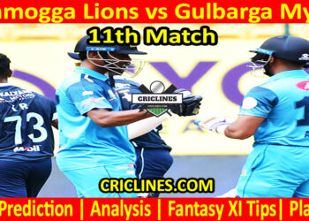 SLS vs GMS-Today Match Prediction-Dream11-Maharaja Trophy KSCA T20-2025-11th Match-Who Will Win