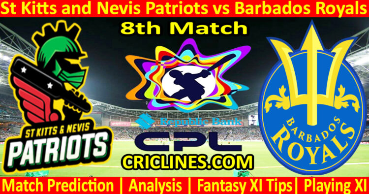 SNP vs BRS-Today Match Prediction-CPL T20 2025-8th Match-Who Will Win