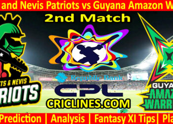 SNP vs GAW-Today Match Prediction-CPL T20 2025-2nd Match-Who Will Win