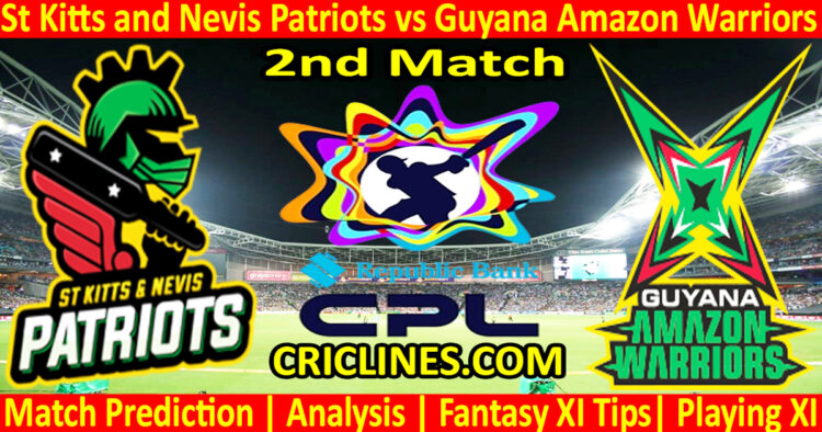 SNP vs GAW-Today Match Prediction-CPL T20 2025-2nd Match-Who Will Win