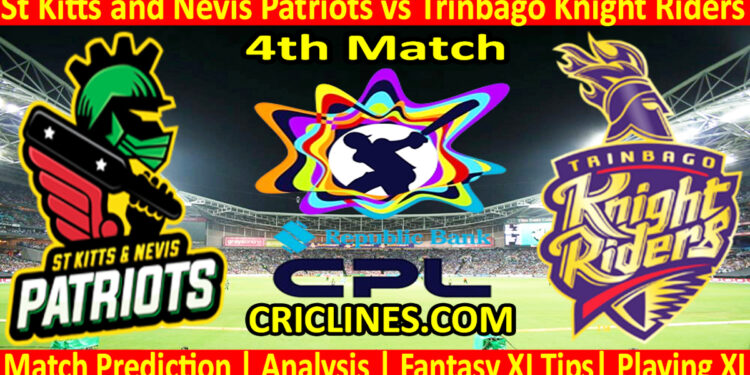 SNP vs TKR-Today Match Prediction-CPL T20 2025-4th Match-Who Will Win
