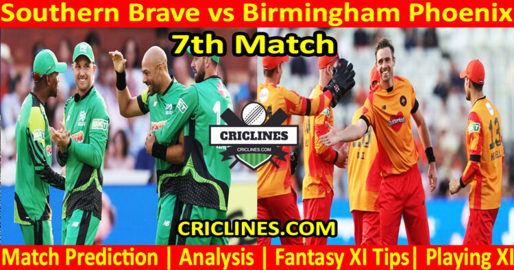 STB vs BPX-Today Match Prediction-The Hundred League-2025-7th Match-Who Will Win