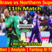 STB vs NSG-Today Match Prediction-The Hundred League-2025-11th Match-Who Will Win